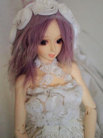 BJD White roses 60cm Girl Ball-jointed doll