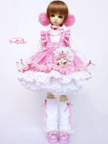 BJD Clothes Strawberry for MSD Ball-jointed Doll