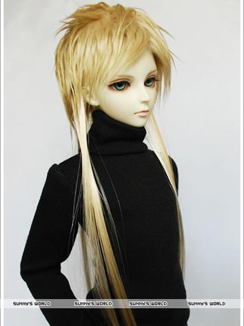 BJD Wig Light Golden for SD Ball-jointed Doll