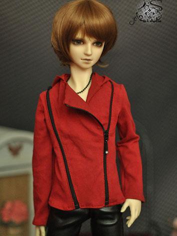 BJD Clothes red coat for 70...
