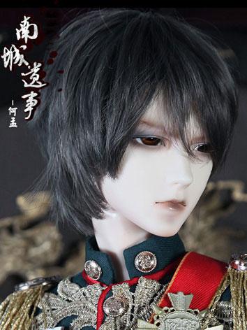 Wig 8in Menghe Rwigs60-32 of SD BJD (Ball-jointed Doll)