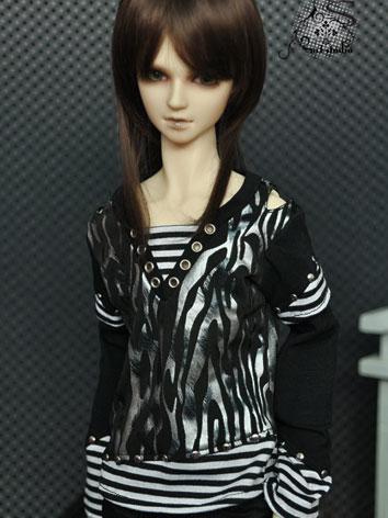 BJD Clothes T-shirt zebra-stripe for SD Ball-jointed Doll