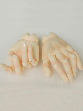 Ball-jointed No Muscle Male Hand for SD BJD (Ball-jointed doll)