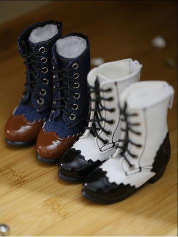 Bjd Two-color Female Shoes for SD/MSD Ball-jointed Doll