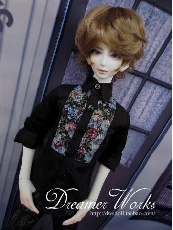 BJD Clothes Floral Shirt Boy for 70cm/SD/MSD Ball-jointed Doll
