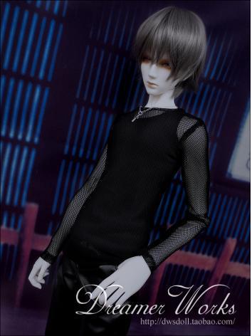 BJD Clothes Black Jacket Boy for 70cm/SD/MSD Ball-jointed Doll