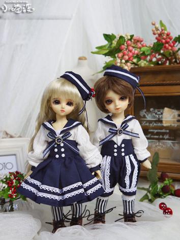 BJD Clothes Sailor Costume Set for MSD/YO-SD Ball-jointed Doll