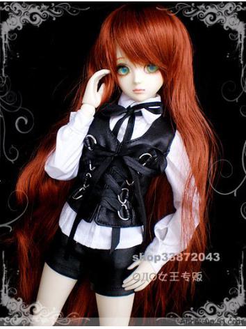 BJD Clothes Leather Costume Set for SD/MSD Ball-jointed Doll