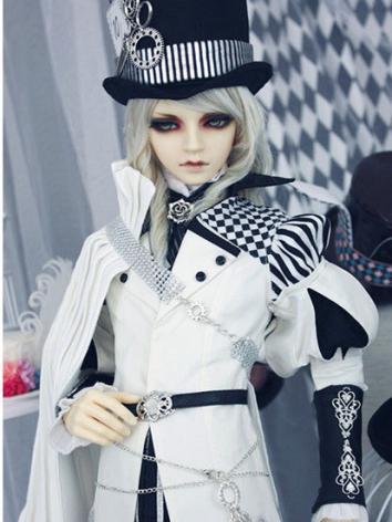 Bjd Clothes Costume Set The Mad Hatter Limited Edition for SD10/SD13/SD17 Ball-jointed Doll