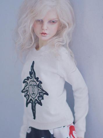 BJD Clothes White T-shirt for SD/MSD Ball-jointed Doll