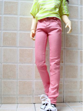 BJD Clothes Pink Trousers f...