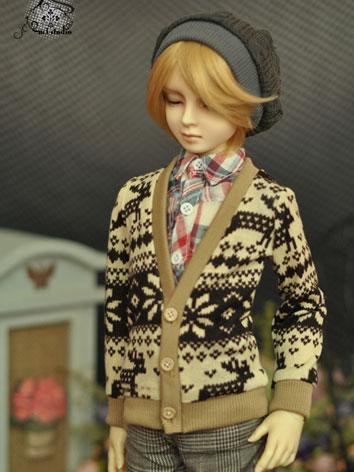 BJD Clothes Vintage Style Sweater for 70cm/SD/MSD/YO-SD Ball-jointed Doll