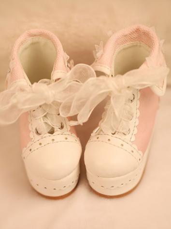 【Limited Edition】Bjd Shoes Pink Sweet Leisure Shoes SH314111 for SD Size Ball-jointed Doll