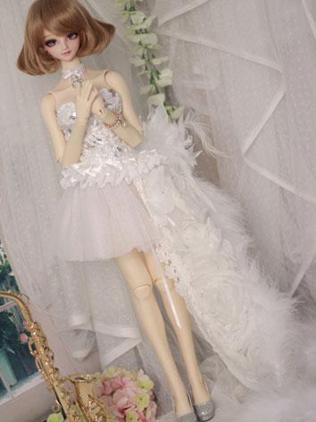 BJD Clothes White Dress Suit 【Mili】for SD16 Ball-jointed Doll