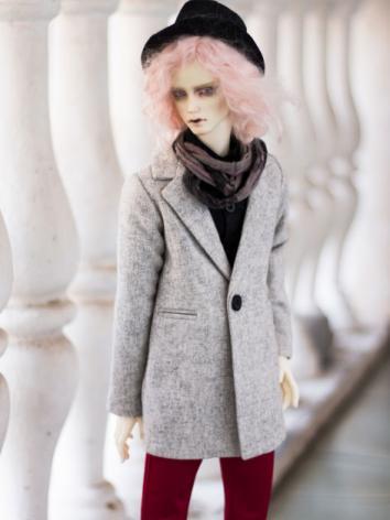 BJD Clothes Gray Coat A119 for SD/70cm Size Ball-jointed Doll
