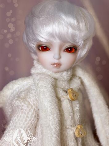 【Limited Edition】BJD Wig White Short Wig WG61004 for YO-SD Size Ball-jointed Doll