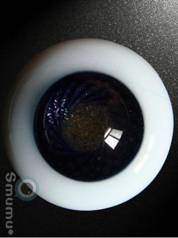 Eyes 14mm/16mm/18mm/20mm Dark Blue Eyeballs A-14 for BJD (Ball-jointed Doll)