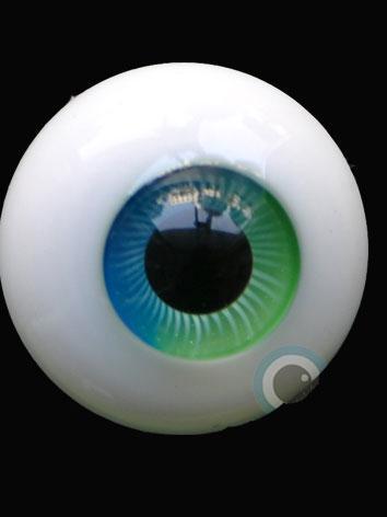 Eyes 14mm/16mm/18mm/20mm Blue&Green Eyeballs BH-02 for BJD (Ball-jointed Doll)