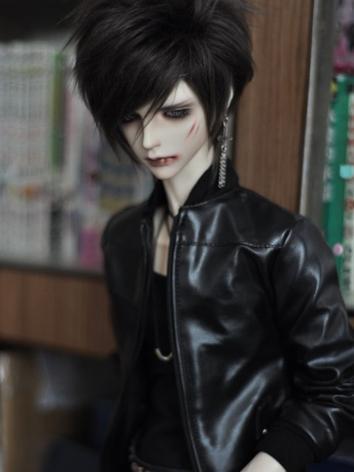 BJD Clothes Black Jacket Fit for 70cm/SD/MSD/YSD Ball-jointed Doll