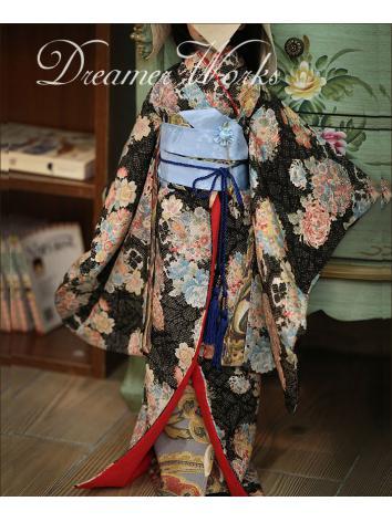 BJD Clothes Kimono for MSD/...