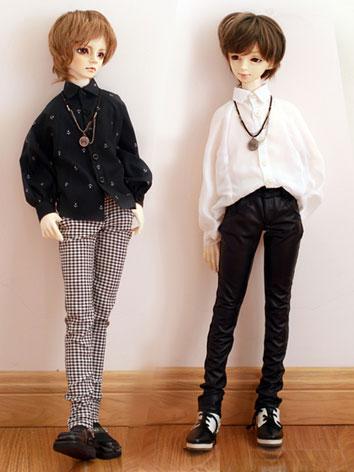 BJD Clothes Boy Black/White Shirt Suit for SD13 Ball-jointed Doll