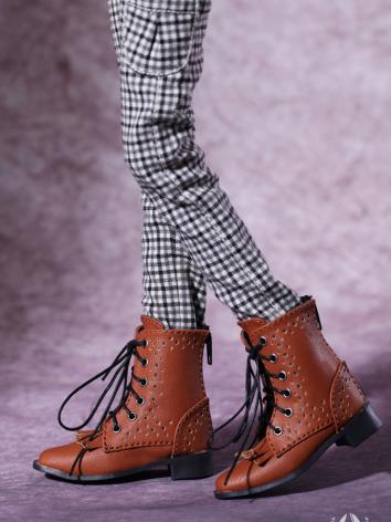 【Limited Edition】Bjd Shoes 1/4 tassels martin boots SH415042 for MSD Size Ball-jointed Doll