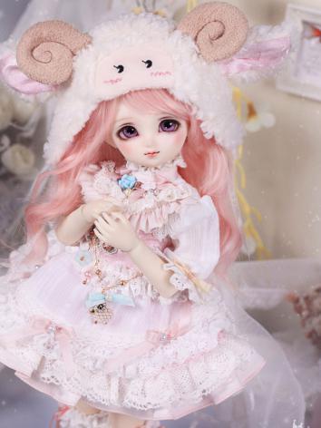 【Limited Edition】Bjd Clothes 1/6 baby retro fullset Dress/Cute lamb CL6150425 for YSD Ball-jointed Doll