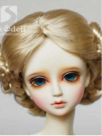 BJD Wig Gold/Brown Wig JW068 for SD/MSD/YSD Ball Jointed Doll