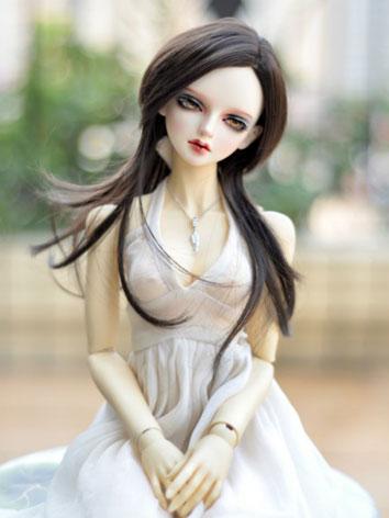 BJD Black Wig 02 for SD/MSD/YSD Size Ball-jointed Doll