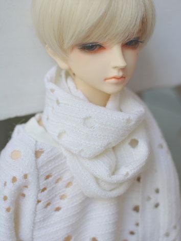 BJD Decoration White Scarf A144 for 70cm/SD/MSD Ball-jointed doll