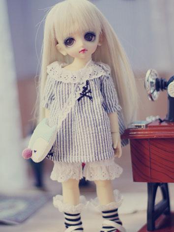 BJD Clothes Blue Suit for YSD/MSD Ball-jointed Doll