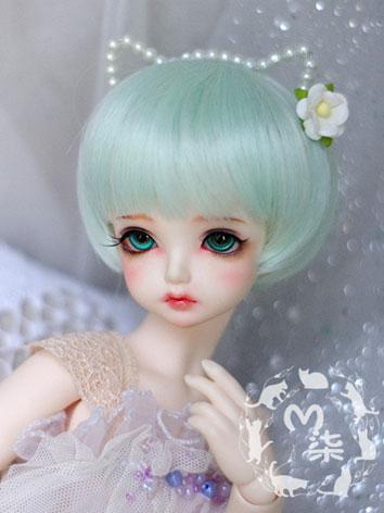 BJD Wig Boy/Girl Light Green Wig for SD/YOSD Size Ball-jointed Doll