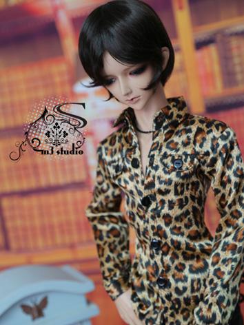 BJD Clothes Leopord Shirt for 70cm/SD/MSD/YSD Ball-jointed Doll