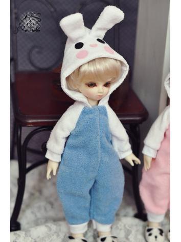 BJD Clothes Blue/Pink Jumpsuit for YSD Ball-jointed Doll