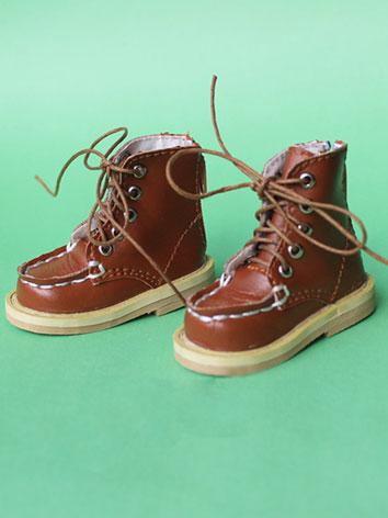 Bjd Shoes Boy/Girl Brown Shoes 67713 for MSD Size Ball-jointed Doll