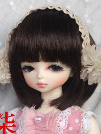 BJD Wig Shoulder Length Wig for 70cm/SD/MSD/YSD Size Ball-jointed Doll