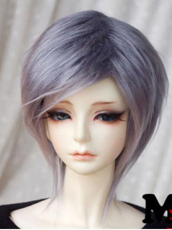 BJD Wool Wig Gray Wig for YSD/MSD/SD Size Ball-jointed Doll