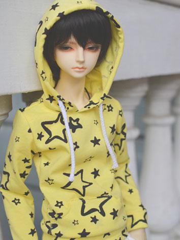 BJD Clothes Yellow T-shirt A154 for MSD/SD/70cm Size Ball-jointed Doll