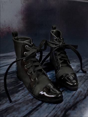 Bjd Shoes Black Short Boots...