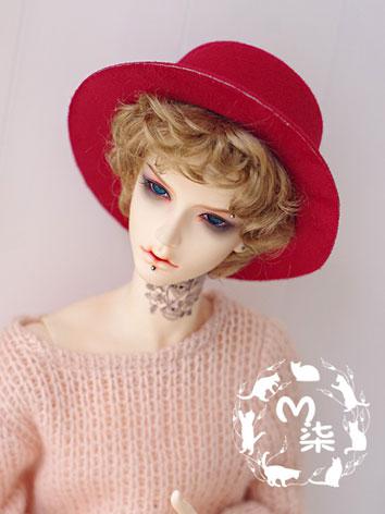 BJD Boy/Girl Black/Brown/Red Hat for SD Ball-jointed doll