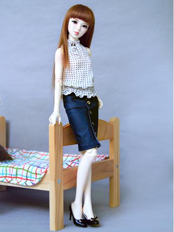 BJD Clothes Jeans Skirt Suit for SD Ball-jointed Doll