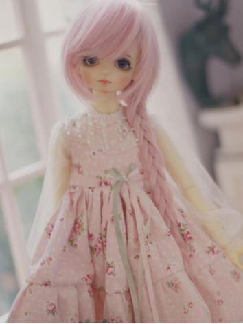 BJD Clothes Pink Dress for 75cm/SD/MSD/YSD Ball-jointed Doll