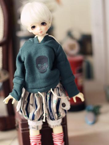 BJD Clothes Green T-shirt Suit for MSD Ball-jointed Doll