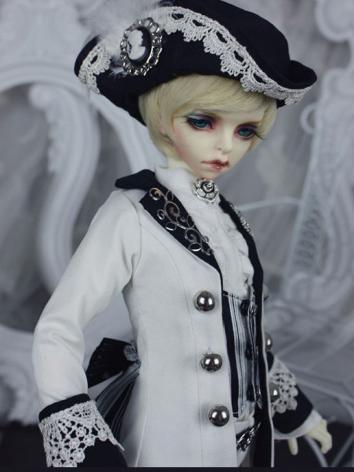Bjd Clothes 【Buffalo】+ Viscount + White Suit for MSD Ball-jointed Doll