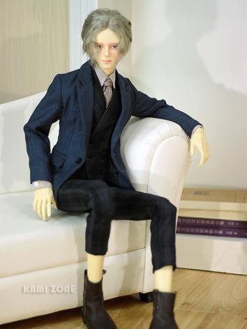 BJD Clothes Male Blue Suit for SD Ball-jointed Doll