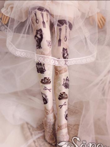 Bjd Socks Lady Sweet Girl High Stockings for SD Ball-jointed Doll