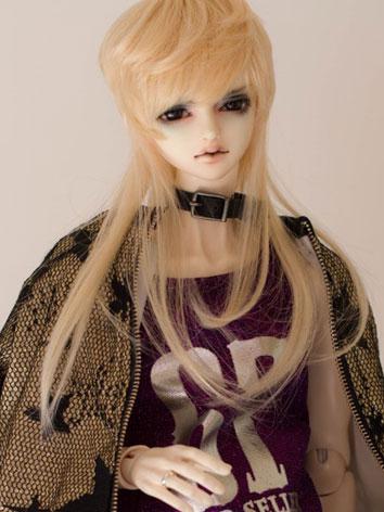 BJD Male/Female Yellow Hair Wig for SD Size Ball-jointed Doll