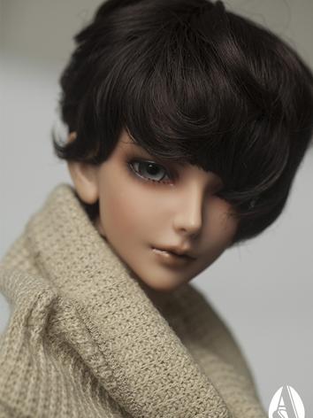 【Limited Edition】BJD 1/3 Fluffy short curl wig(black) WG313123 for SD Size Ball-jointed Doll
