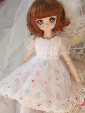 BJD Clothes 1/4 Girl Sweet Dress for MSD Ball-jointed Doll