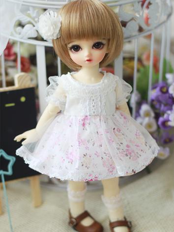 BJD Clothes 1/6 Girl Sweet Dress for YSD Ball-jointed Doll